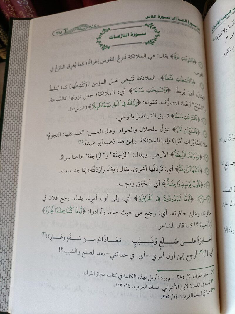 Alternative view of كتاب غريب القرآن
